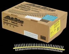 Simpson Strong-Tie SS3DSC212BS - Bugle-Head Wood Screw (Collated) - #10 x 2-1/2 in. #3 Square Drive, Type 305 (1500-Qty)