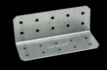 Simpson Strong-Tie RCA225/68-R75 - RCA 2 in. x 2 in. x 5 in. 14-Gauge Galvanized Rigid Connector Angle (75-Qty)