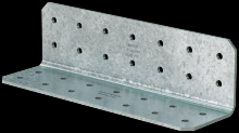 Simpson Strong-Tie RCA227/97-R40 - RCA 2 in. x 2 in. x 7 in. 12-Gauge Galvanized Rigid Connector Angle (40-Qty)