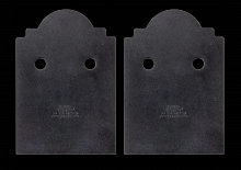 Simpson Strong-Tie APB66DSP - Outdoor Accents® Mission Collection® ZMAX®, Black Post Base Side Plate for 6x (Qty-2)