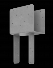 Simpson Strong-Tie ECCQ66SDS2.5-R - ECCQ End Column Cap for 6x Beam, 6x Post, with Strong-Drive® SDS Screws