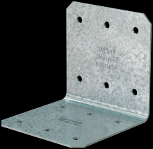 Simpson Strong-Tie RCA333/54-R100 - RCA 3 in. x 3 in. x 3 in. 16-Gauge Galvanized Rigid Connector Angle (100-Qty)