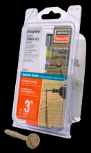 Simpson Strong-Tie SDWH19300DB-R12 - Strong-Drive® SDWH™ TIMBER-HEX Screw - 0.195 in. x 3 in. 5/16 Hex, DB Coating, Tan (12-Qty)