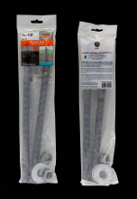 Simpson Strong-Tie RFB#5X12HDGP2 - RFB 5/8 in. x 12 in. Hot-Dip Galvanized Retrofit Bolt (2-Qty)