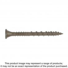 Simpson Strong-Tie DSVT2R5LB - Deck-Drive™ DSV WOOD Screw - #10 x 2 in. T-25, Flat Head, Quik Guard®, Tan (5 lb.)