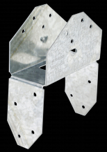 Simpson Strong-Tie HS24-R - HS24 18-Gauge Galvanized Saddle Rafter Tie