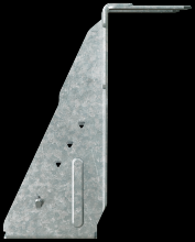 Simpson Strong-Tie BA1.81/7.25 - BA Top-Flange Joist Hanger for 1-3/4 in. x 7-1/4 in. Engineered Wood