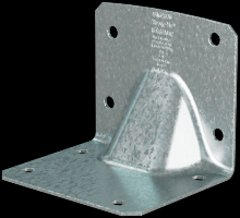 Simpson Strong-Tie S/HGAM10KT - S/HGAM Hurricane Gusset Angle for Masonry with Screws (10-Qty)