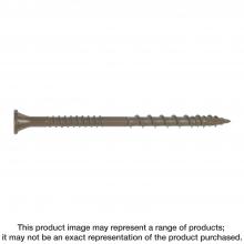 Simpson Strong-Tie DSVT3R1LB - Deck-Drive™ DSV WOOD Screw - #10 x 3 in. T-25, Flat Head, Quik Guard®, Tan (1 lb.)