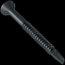 Simpson Strong-Tie TBP1260S - Strong-Drive® TB WOOD-TO-STEEL Screw (Collated) - #12 x 2-3/8 in. Black Phos. (1000-Qty)