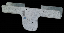 Simpson Strong-Tie RTF2Z - RTF 18-Gauge ZMAX® Galvanized Rigid Tie® Flat for 2x