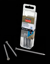 Simpson Strong-Tie T16PTD-RP8 - Preservative-Treated Wood Decking Nail, Ring Shank - 3-1/2 in. x .148 in. Type 316 (8-Qty)