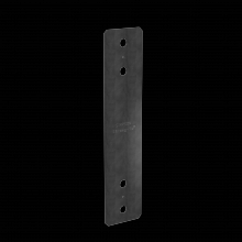 Simpson Strong-Tie PS418PC - PSPC 4 in. x 18 in. Black Powder-Coated Piling Strap