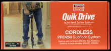 Simpson Strong-Tie PRO250G2DC2K - Quik Drive® Cordless PRO250G2 Subfloor System w/ DeWalt® 2000 RPM Screwdriver Motor