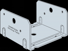 Simpson Strong-Tie HBC60HDG - HBC Hot-Dip Galvanized Post Base for 6x Post