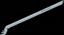 Simpson Strong-Tie NCA2X8-16 - NCA 20-Gauge Galvanized Nailless Bridging for 2x8 and 2x14