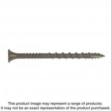 Simpson Strong-Tie DSVT212R350 - Deck-Drive™ DSV WOOD Screw - #10 x 2-1/2 in. T-25, Flat Head, Quik Guard®, Tan (350-Qty)