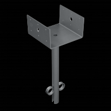 Simpson Strong-Tie EPB66-12 - EPB Elevated Post Base for 6x6 with 12-in. Pipe