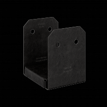 Simpson Strong-Tie APVB66R - Outdoor Accents® Avant Collection™ ZMAX®, Black Powder-Coated Post Base for 6x6 Rough