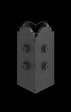 Simpson Strong-Tie APBDW44 - Outdoor Accents® Mission Collection® Decorative Post Base Cover for 4x4 Post