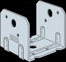 Simpson Strong-Tie HBC40HDG - HBC Hot-Dip Galvanized Post Base for 4x Post