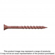 Simpson Strong-Tie DSVR3R1LB - Deck-Drive™ DSV WOOD Screw - #10 x 3 in. T-25, Flat Head, Quik Guard®, Red (1 lb.)