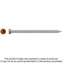 Simpson Strong-Tie DTH212S305TN01 - Trim-Head Screw - Sharp Point (Collated) - #7 x 3-1/2 in. #2 Square Type 305 Tan 01 (25-Qty)