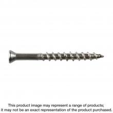 Simpson Strong-Tie S10300WPBBR05 - Deck-Drive™ DWP WOOD SS Screw - #10 x 3 in. T-25, Flat Head, Type 305, Brown 05 (1750-Qty)