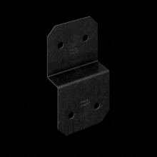 Simpson Strong-Tie APVDJT1.75-6 - Outdoor Accents® Avant Collection™ 5 in. ZMAX®, Black Powder-Coated Deck Joist Tie for 1-3/4 in. Woo