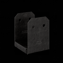 Simpson Strong-Tie APVB66 - Outdoor Accents® Avant Collection™ ZMAX®, Black Powder-Coated Post Base for 6x6