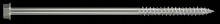 Simpson Strong-Tie SDWH27800SS-R10 - Strong-Drive® SDWH™ TIMBER-HEX SS Screw - 0.275 in. x 8 in. 1/2 Hex, Type 316 (10-Qty)