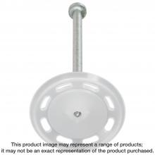 Simpson Strong-Tie PINWP-250W - PINWP 2-1/2 in. Powder-Actuated Plastic-Washered Pin for Insulation Board (50-Qty)