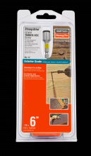 Simpson Strong-Tie SDWH19600DB-R12 - Strong-Drive® SDWH™ TIMBER-HEX Screw - 0.195 in. x 6 in. 5/16 Hex, DB Coating, Tan (12-Qty)
