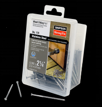 Simpson Strong-Tie T7SND-RP120 - Wood Siding Nail - 2-1/4 in. x .092 in. Type 316 Stainless Steel (120-Qty)