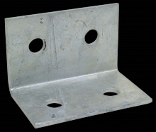 Simpson Strong-Tie HL35HDG - HL 3-1/4 in. x 5 in. Hot-Dip Galvanized Heavy Angle