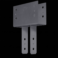 Simpson Strong-Tie CC3 1/4-4 - CC Column Cap for 3-1/8 in. Beam, 4x Post