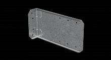 Simpson Strong-Tie FCB47.5-R25 - FCB 7-1/2 in. Bypass Framing Fixed-Clip Connector (25-Qty)