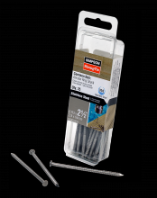 Simpson Strong-Tie T8CRD-RP25 - Cedar and Redwood Decking Nail - 2-1/2 in. x .113 in. Type 316 Stainless Steel (25-Qty)