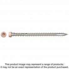 Simpson Strong-Tie DCU234P316TN05 - Deck-Drive™ DCU COMPOSITE Screw — #10 x 2-3/4 in. T20, Type 316, Tan 05 (350-Qty)