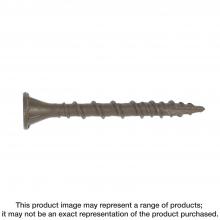 Simpson Strong-Tie DSVT158R5LB - Deck-Drive™ DSV WOOD Screw - #8 x 1-5/8 in. T-25, Flat Head, Quik Guard®, Tan (5 lb.)