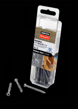 Simpson Strong-Tie T07162WP-RP20 - Deck-Drive™ DWP WOOD SS Screw - #7 x 1-5/8 in. T-15, Trim Head, Type 316 (20-Qty)