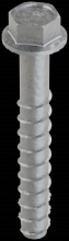 Simpson Strong-Tie THDT75600HMG - Titen HD® 3/4 in. x 6 in. Mechanically Galvanized Heavy-Duty Screw Anchor (5-Qty)