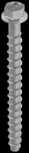 Simpson Strong-Tie THD37500HMG - Titen HD® 3/8 in. x 5 in. Mechanically Galvanized Heavy-Duty Screw Anchor (50-Qty)