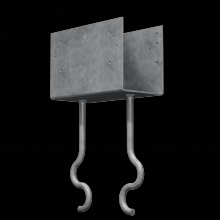 Simpson Strong-Tie CCQM5.50-SDS - CCQM™ Column Cap for 5-1/2 in. Beam, with Strong-Drive® SDS Screws