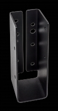 Simpson Strong-Tie APLH26R - Outdoor Accents® ZMAX®, Black Light Joist Hanger for 2x6 Rough