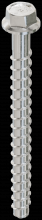 Simpson Strong-Tie THDB62800H6SS - Titen HD® 5/8 in. x 8 in. Type 316 Stainless Steel Heavy-Duty Screw Anchor (10-Qty)