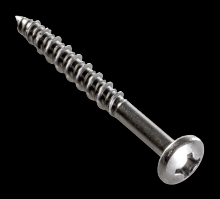 Simpson Strong-Tie T12J200PX-RP6 - Marine Screw, Pan Head - #12 x 2 in. #3 Phillips Drive, Type 316 (6-Qty)