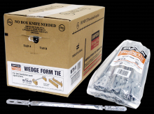 Simpson Strong-Tie WT8-R50 - Wedge Tie for 2x Formboard, 8-in. Thick Walls (50-Qty)