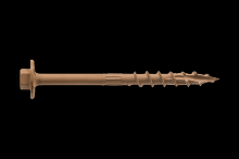 Simpson Strong-Tie SDWH19300DB-RP1 - Strong-Drive® SDWH™ TIMBER-HEX Screw - 0.195 in. x 3 in. 5/16 Hex, DB Coating
