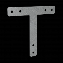 Simpson Strong-Tie 1616HT - HT 16 in. x 16 in. 7-Gauge Galvanized Heavy T Strap